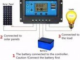 Güneş Paneli Şarj Kontrol Cihazı. 30 Amper Solar şarj Kontrol