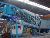 60 M3/Hour Mobile Concrete Batching Plant