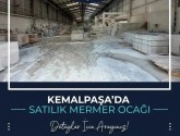 BURSA DA SATILIK ÇALIŞIR DURUMDA MERMER OCAGI