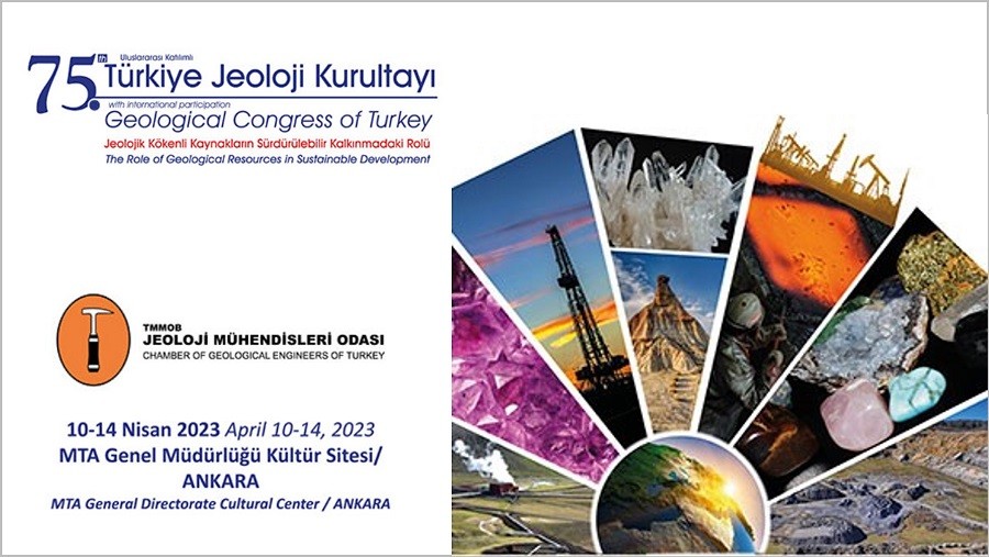 75. Jeoloji Kurultayı 10-14 Nisan’da Ankara’da