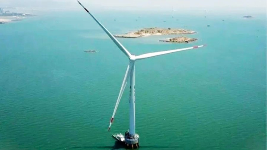 Çin’den Dünyanın En Büyük Rüzgar Türbini: 18 MW